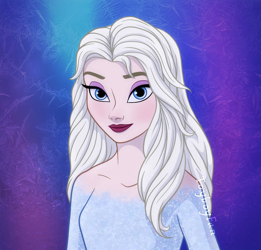 Frozen 2: Elsa with her hair down by Toyboy566 on DeviantArt