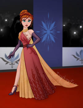 Queen Anna on the Red Carpet