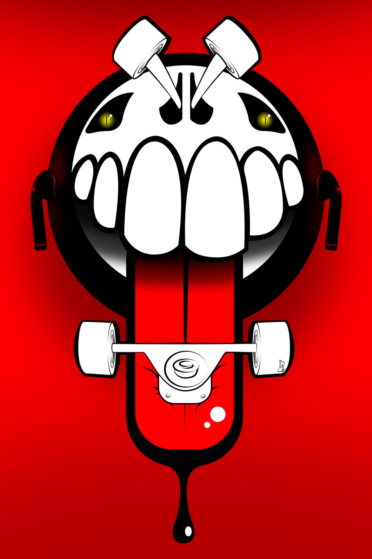 SWEETSKULL NO1 TASTYWHEELS 24x36