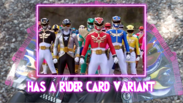 Rangers and super sentai have rider card variant by Bopblip on DeviantArt