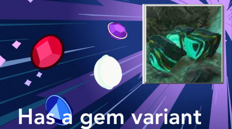 Zonite has a gem variant by Bopblip on DeviantArt