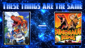 Vivosaurs and dinosaurs (Dinosaur king) same