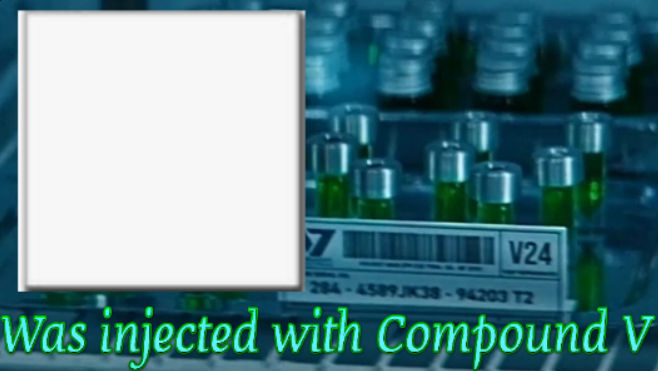 {Character} was injected with compound V by Bopblip on DeviantArt
