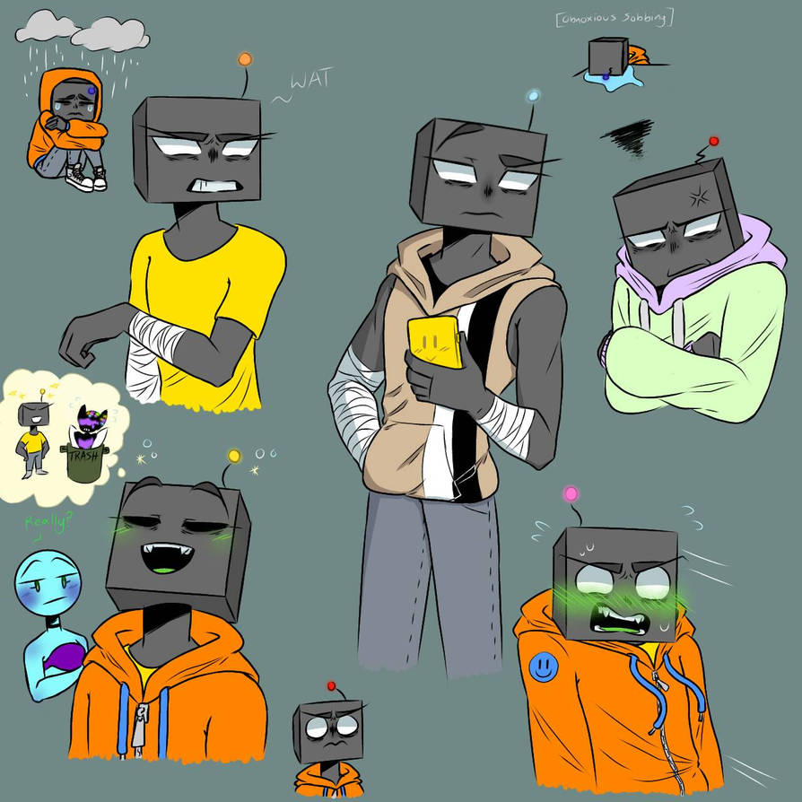 Cube man by PrismTheGuardian on DeviantArt