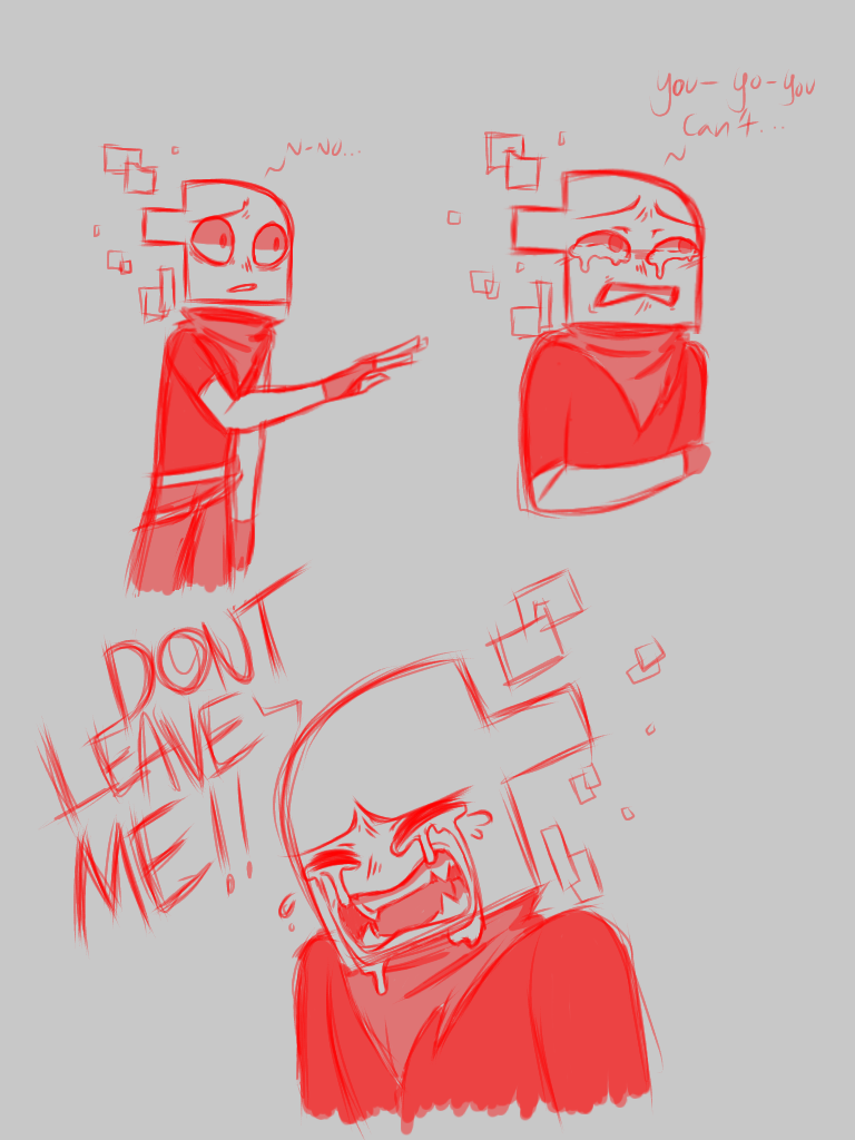 Angsty Sketch by PrismTheGuardian on DeviantArt