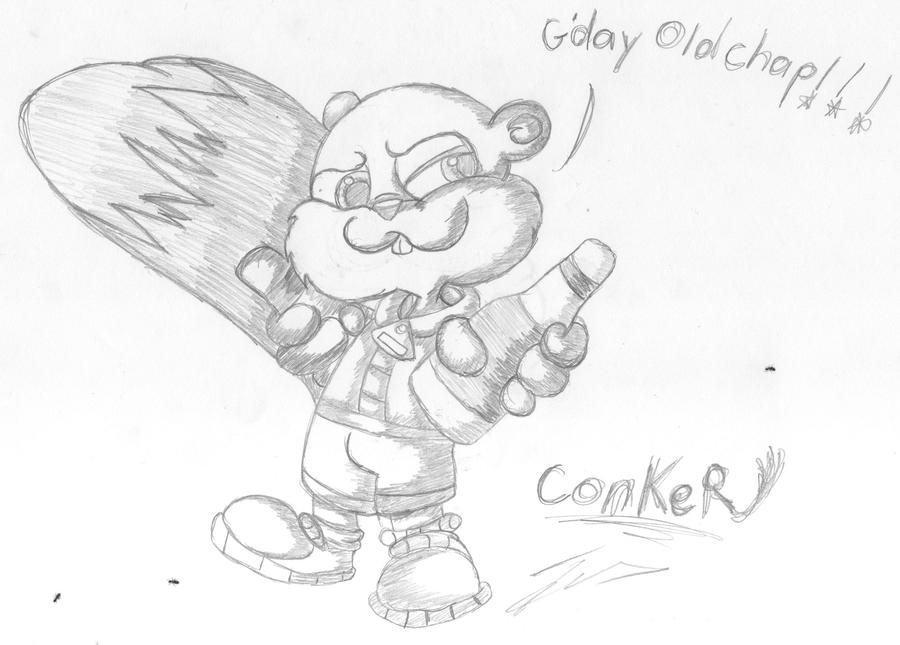 Conker by SuperBadgerMan on DeviantArt