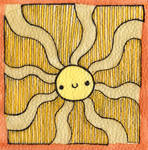 sunshine napkin by madewithsadness