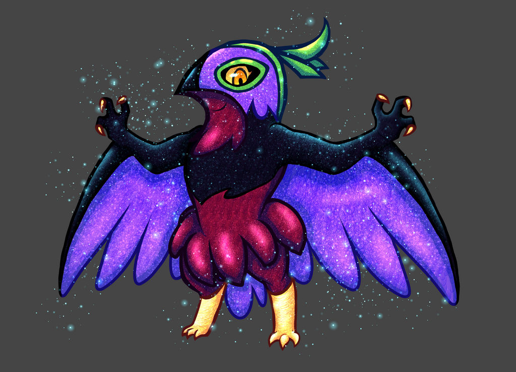 Shiny Hawlucha by BlueLopunny on DeviantArt