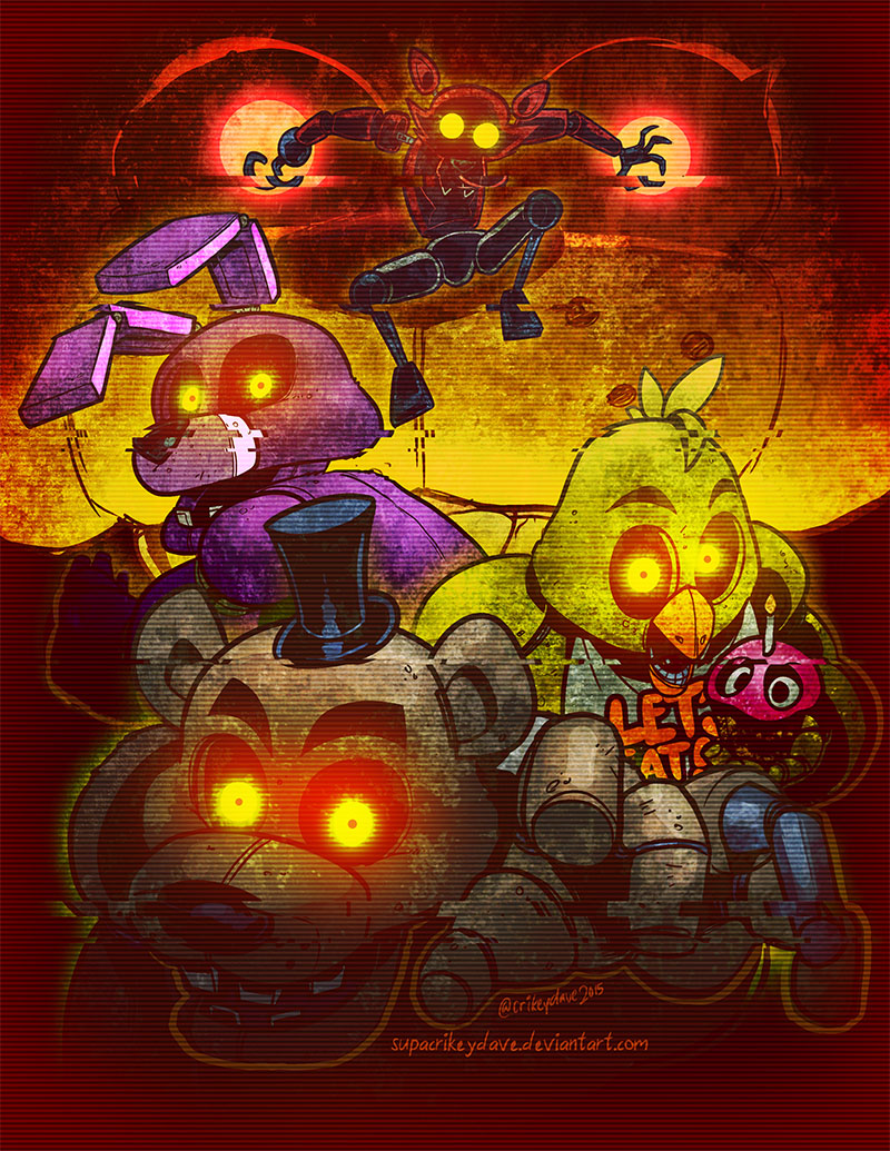 Some spooky Freddys #fnaf #fnafart #fnaffanart #fivenightsatfreddys #fnaf1  #freddyfazbear #fnaffreddy #fazbear #freddy #fanart #digitalart