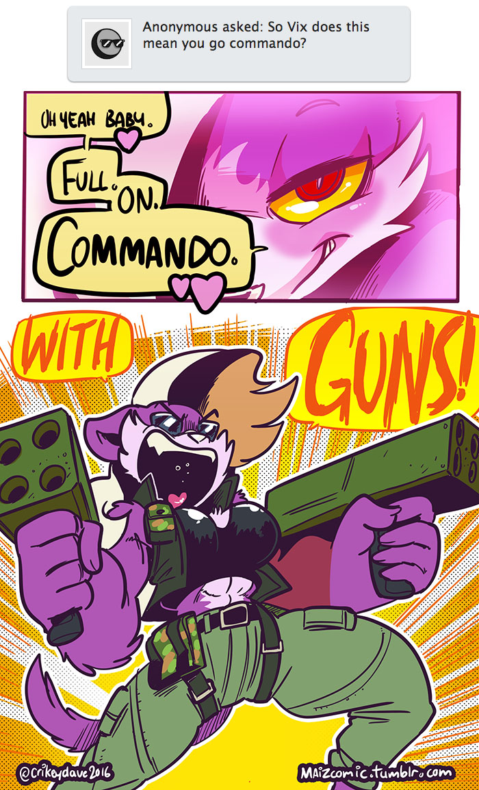 Ask MAiZ: Commando Vix