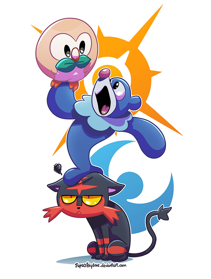 Poke'mon Babies - Rowlet, Popplio and Litten!