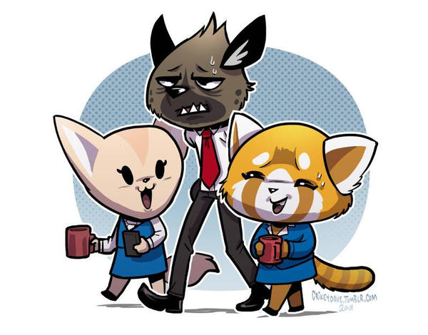 Aggretsuko - Office Pals