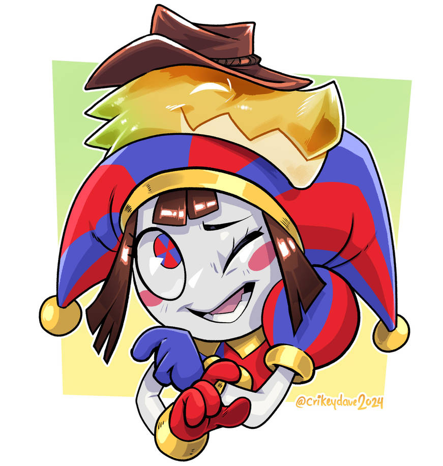 Pomni and Gummigoo by SupaCrikeyDave on DeviantArt