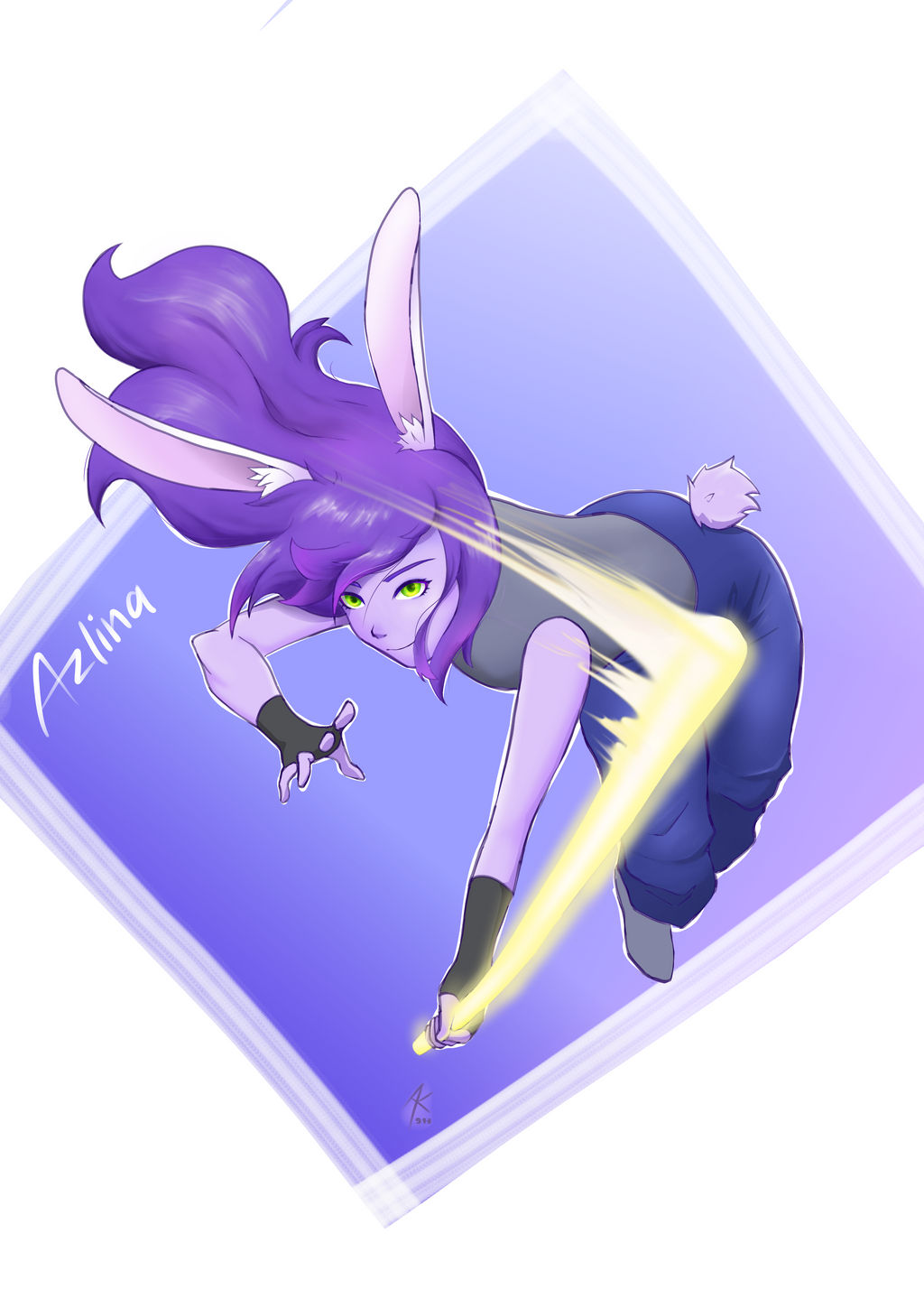 Azlina The Rabbit Azlina by ak913-art on DeviantArt