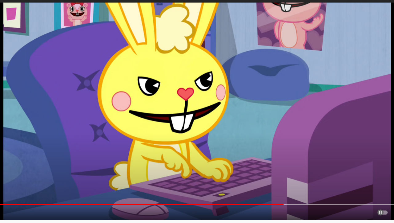 Happy Tree Friends Cuddles Computer 7 HTF by edibetaawo on DeviantArt