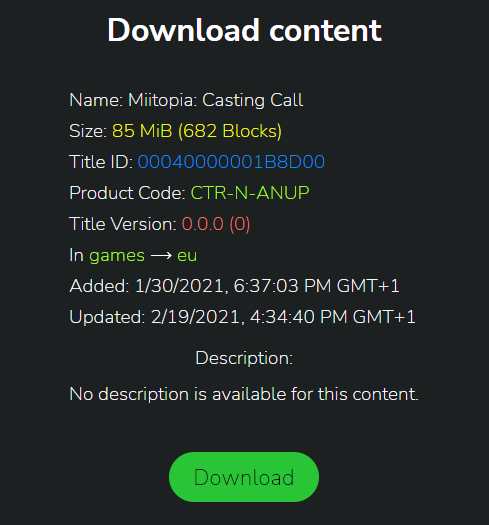 Download miitopia deals