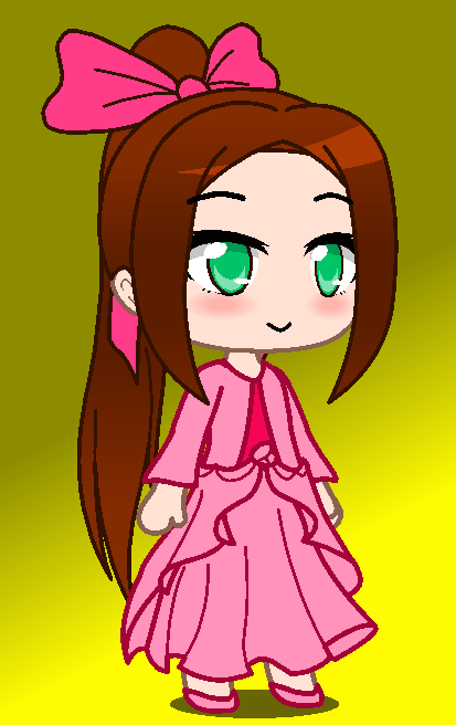 gacha life pink dress pink outfit in gacha life 2