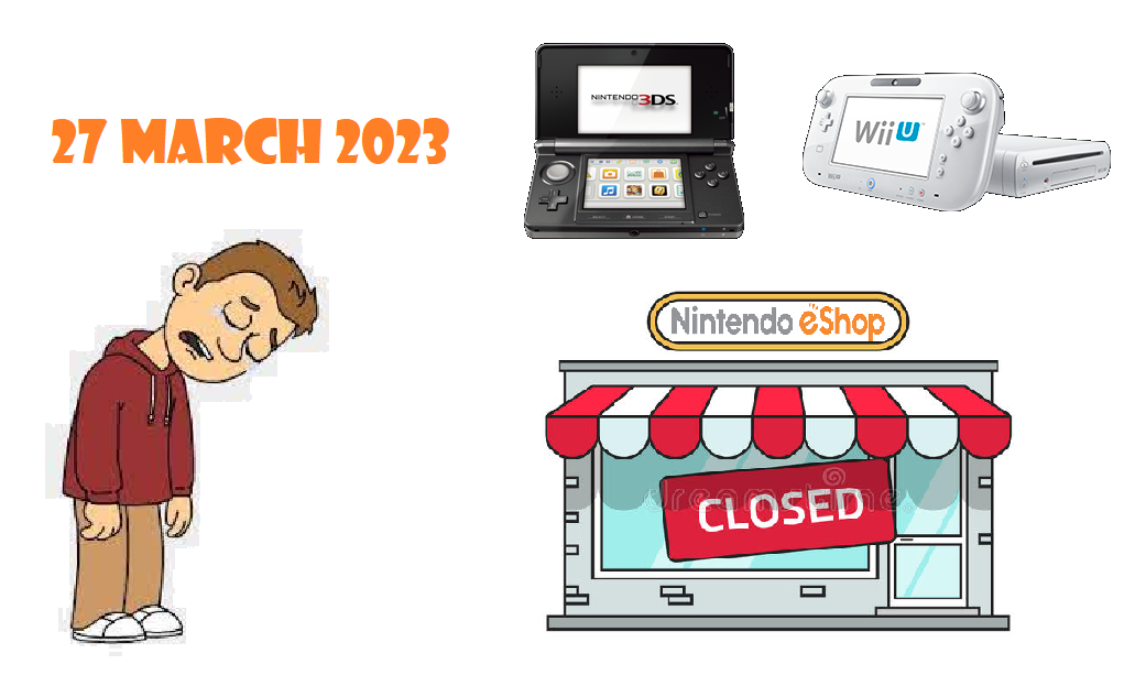 Nintendo 3DS eshop March 2023 (18 Days before permanent closing