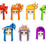 SpaceToon Rebonbon New Rainbow Heads