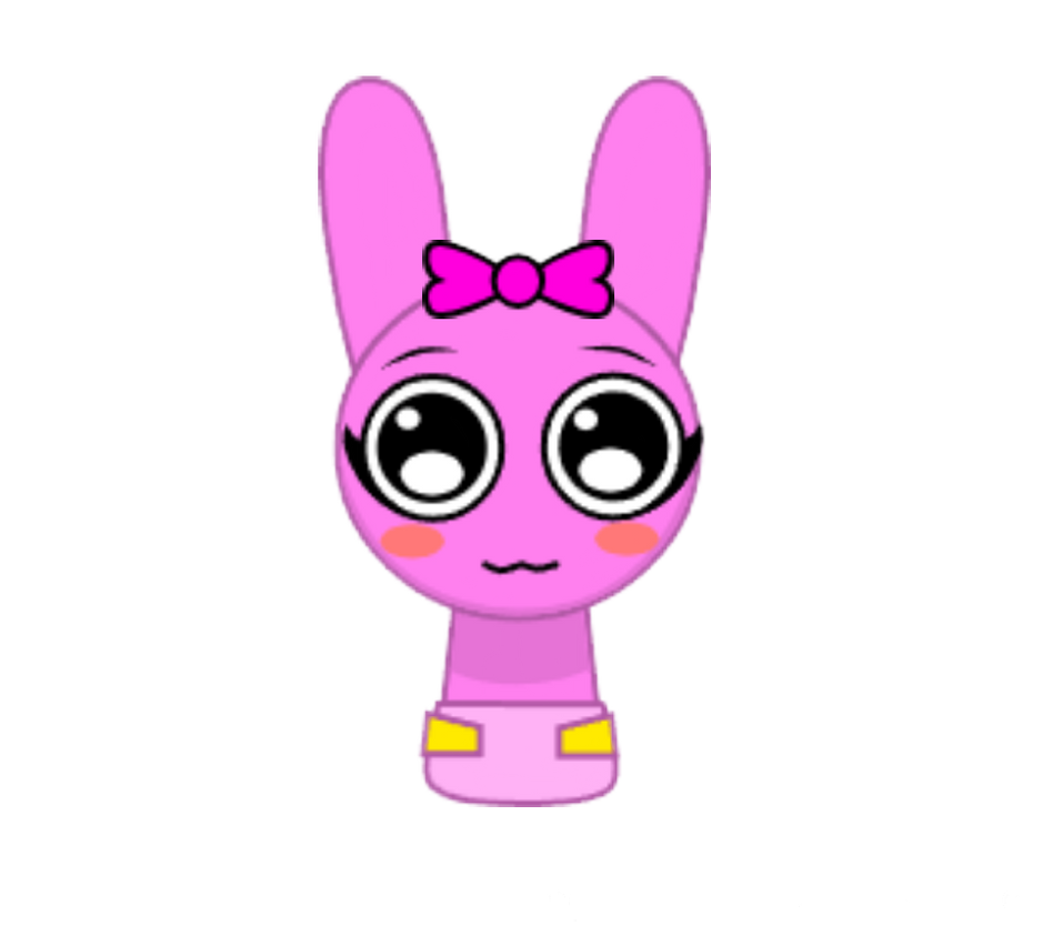 Sprunki Baby Pinki with Bow by edibetaawo on DeviantArt