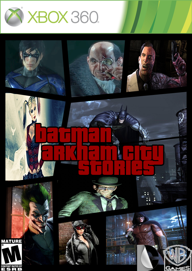 Batman Arkham City Stories Cover by tj-hawk on DeviantArt