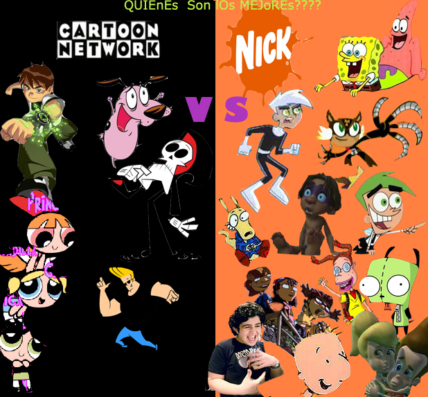 Nickelodeon vs Cartoon network