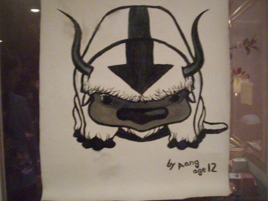 Appa Drawing by MaluTheGhostWitch on DeviantArt