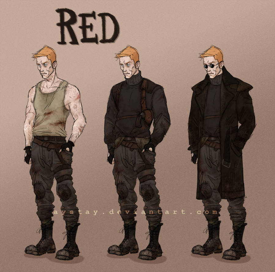 Red Refrences Red - reference sheet by AYSTAY on DeviantArt