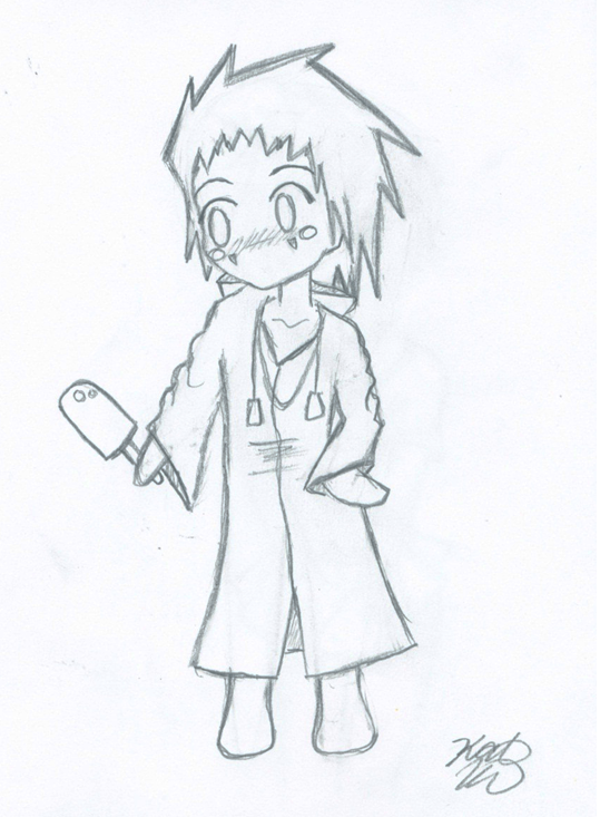 Chibi Axel- sketch