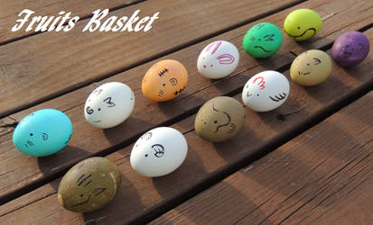 Fruits Basket Easter Eggs