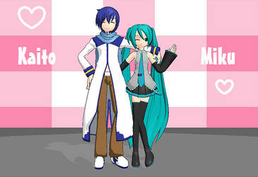 Miku and Kaito [MMD]