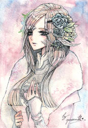 Watercolor Commission : Final Fantasy XIV