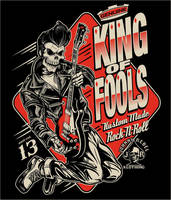 Johnny Rebel T-Shirt Design King of Fools