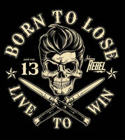 Johnny Rebel T-Shirt Design Born To Lose