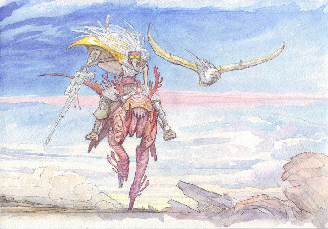 Wind Riders by KarinaKruglova on DeviantArt