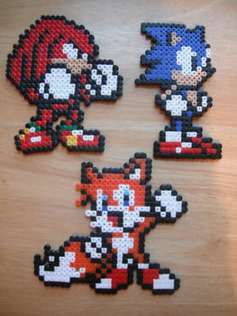 Sonic, Knuckles + Tails Sprite