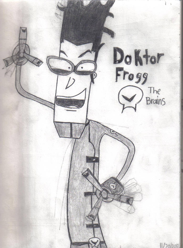 Doctor Froot Doktor Frogg Sketch by PaulaFoxGirl on DeviantArt