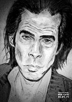 Nick Cave B+W