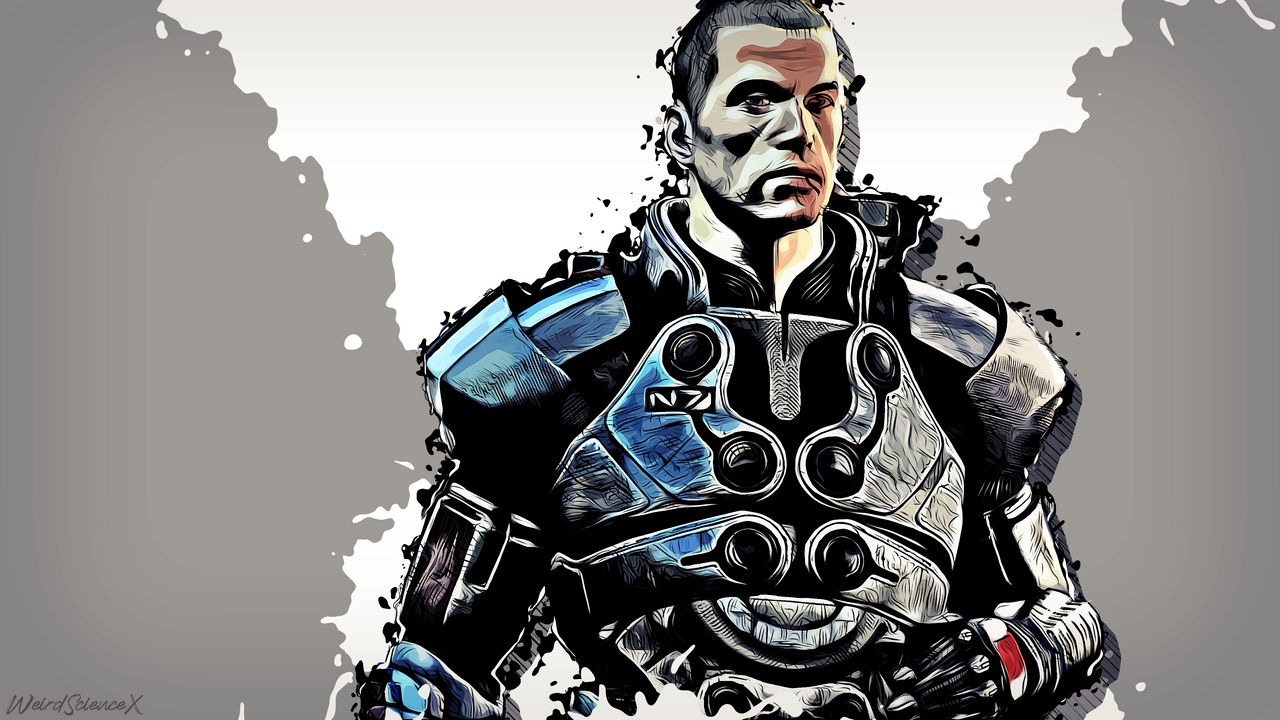 Commander Shepard by WeirdScienceX on DeviantArt