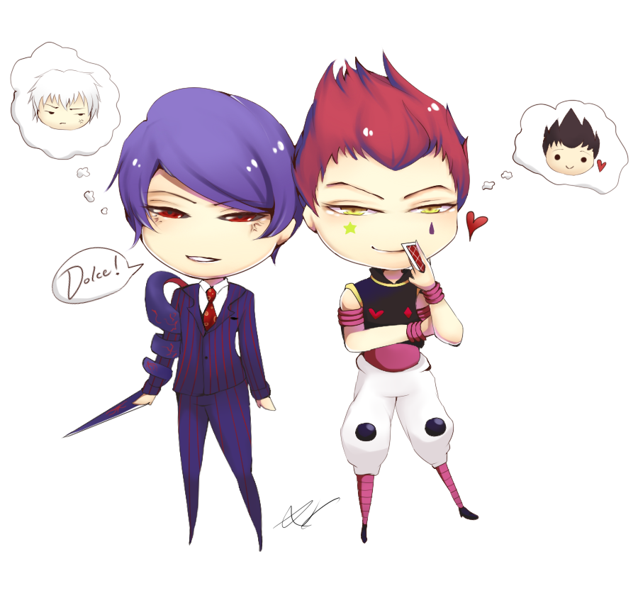 Tokyo Ghoul And Hunter X Hunter By Elessaria On Deviantart