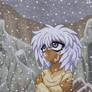 Sad Bakura In Snow