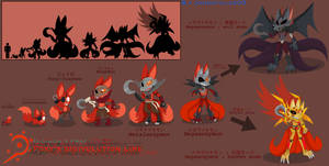 Foxy/foxymon digivolution evolution line
