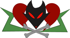 darkness wolfed all stars villains (Logo)