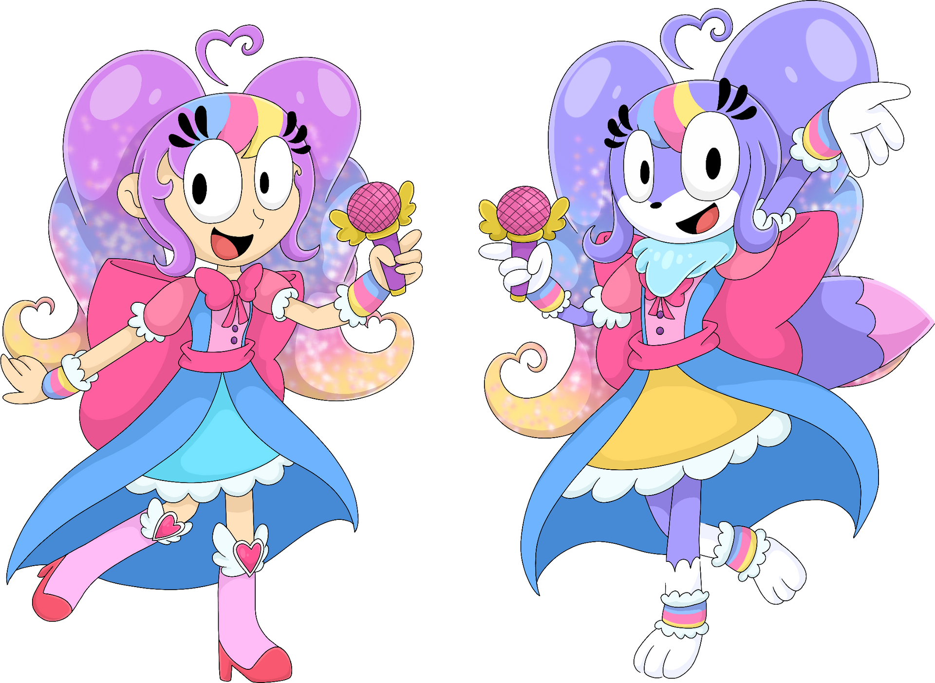 Melerdi chan and melody samaline (FHFIF OCs) by joneoyvilde03 on DeviantArt