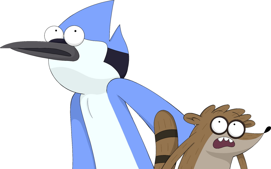 Mordecai and rigby in movie pose (PNG) by joneoyvilde03 on DeviantArt