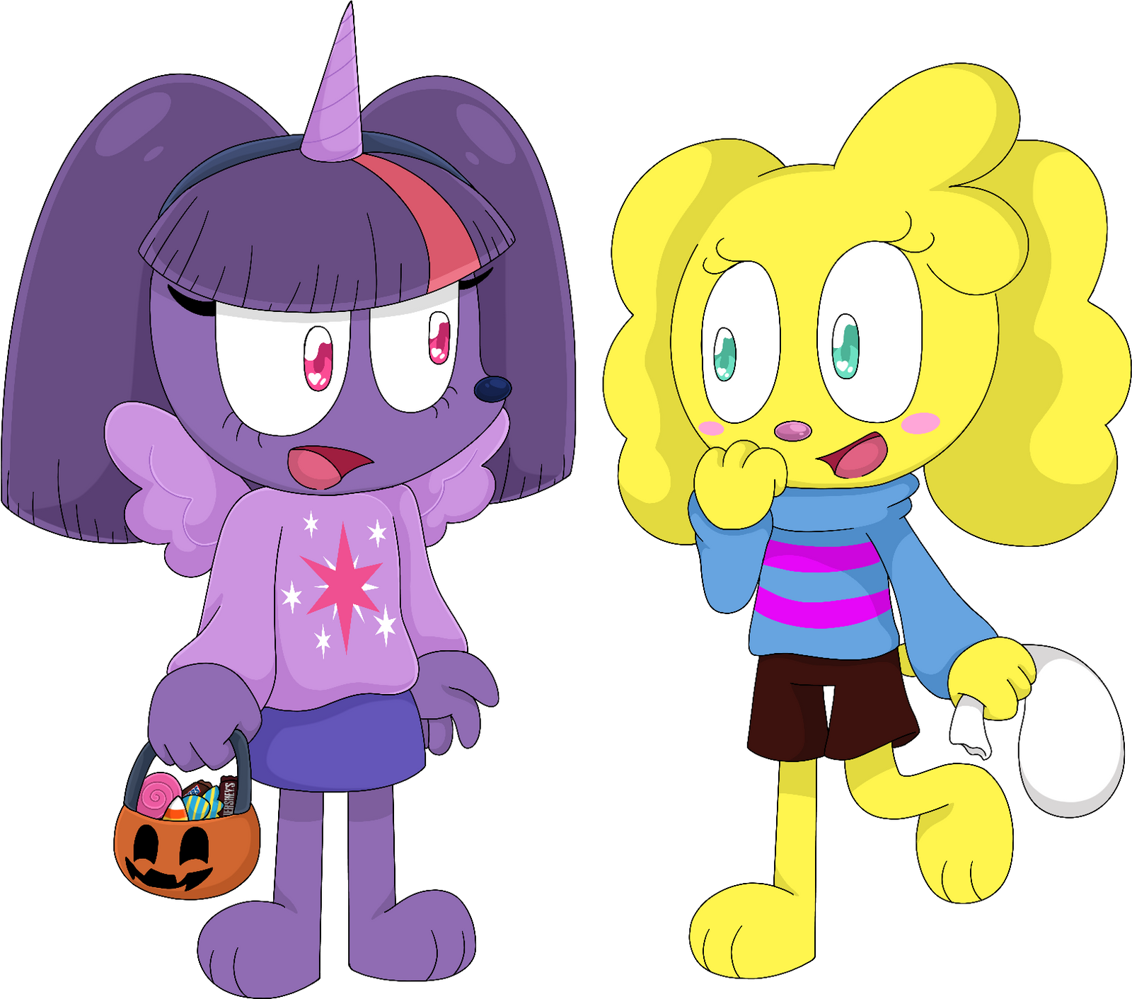 Twilight and silly samaline with Halloween (png) by joneoyvilde03 on ...