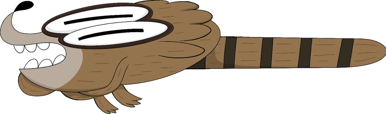 Rigby (edition screenshot PT1) by joneoyvilde03 on DeviantArt