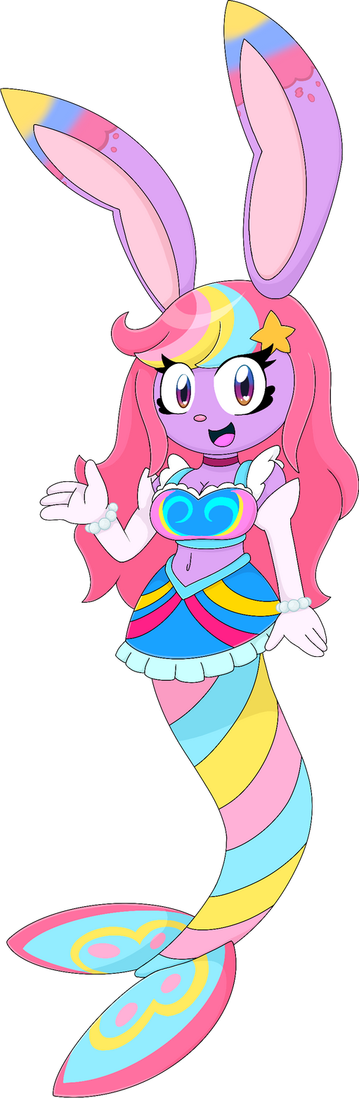 Vivid rabbit mermaid (OCs characters) by joneoyvilde03 on DeviantArt