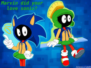 Marvin did your love sonic?