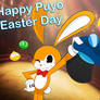 Happy Puyo Easter Day with Tricks hoppy (2026)